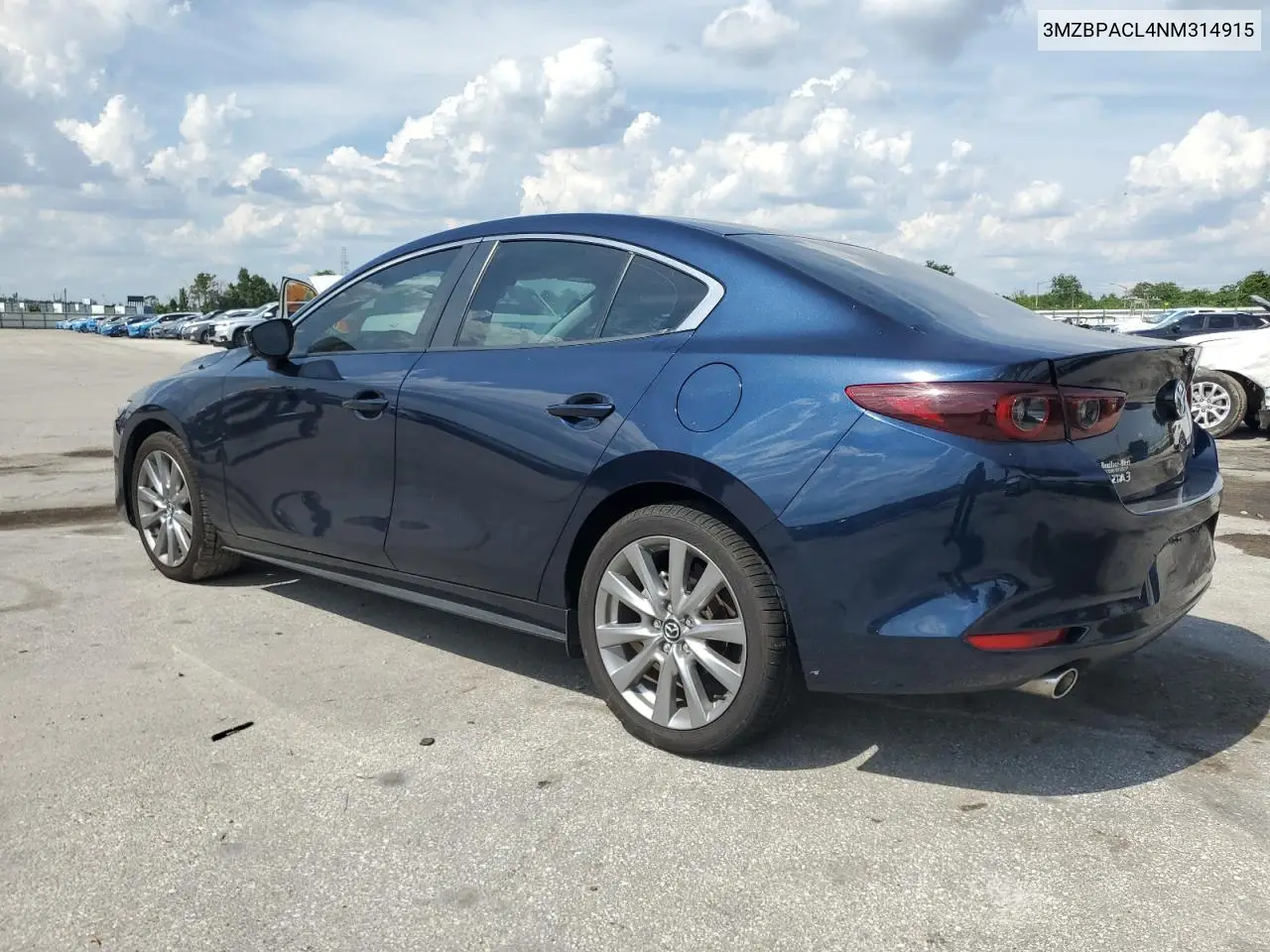 2022 Mazda 3 Preferred VIN: 3MZBPACL4NM314915 Lot: 64549615