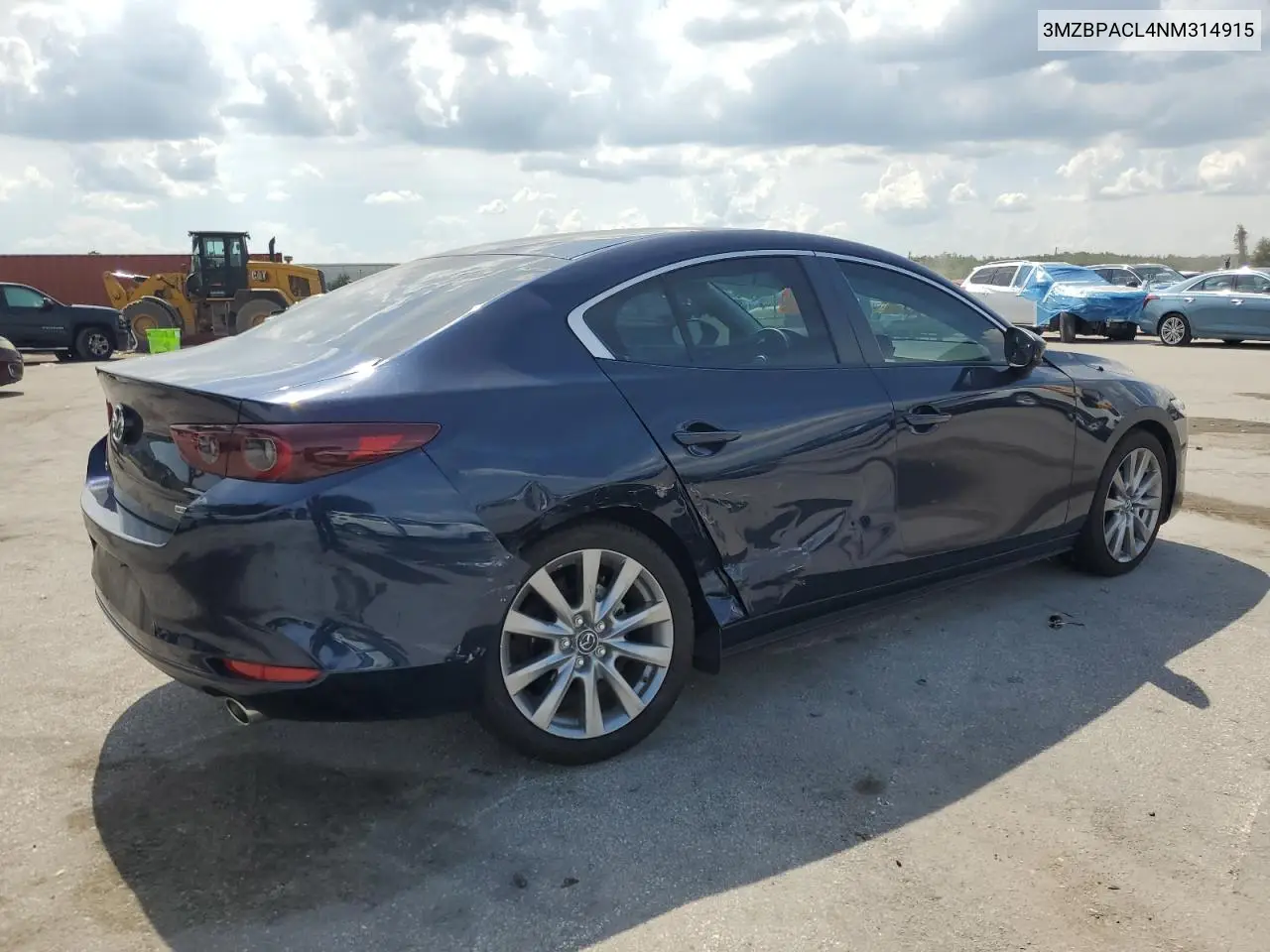 2022 Mazda 3 Preferred VIN: 3MZBPACL4NM314915 Lot: 64549615