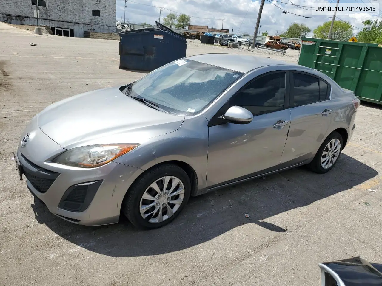 2023 Mazda 3 I VIN: JM1BL1UF7B1493645 Lot: 55276295
