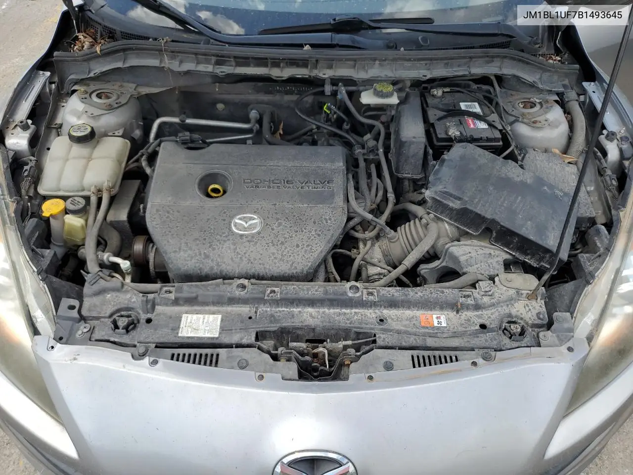 2023 Mazda 3 I VIN: JM1BL1UF7B1493645 Lot: 55276295