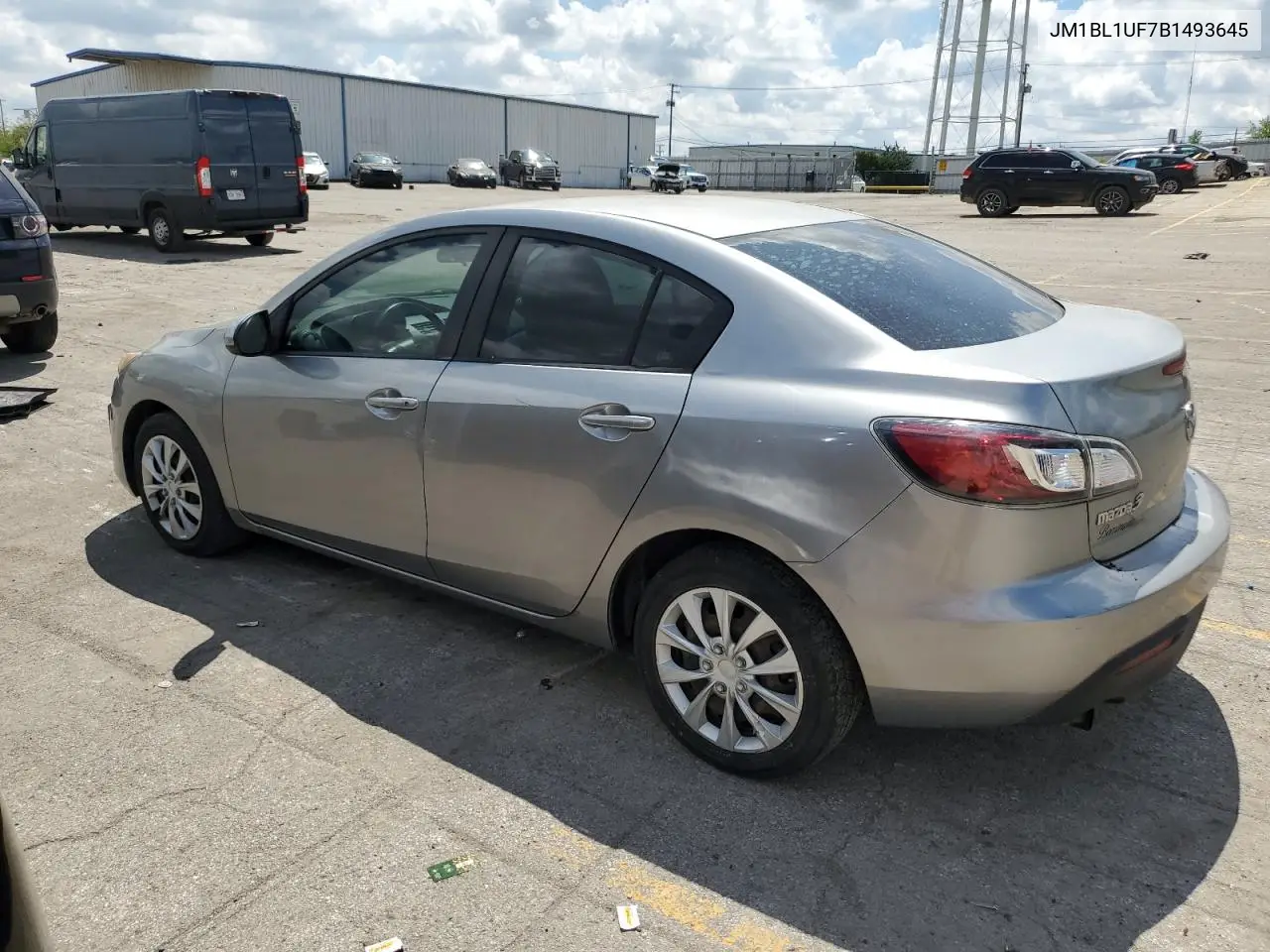 2023 Mazda 3 I VIN: JM1BL1UF7B1493645 Lot: 55276295