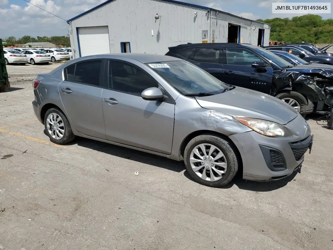 2023 Mazda 3 I VIN: JM1BL1UF7B1493645 Lot: 55276295