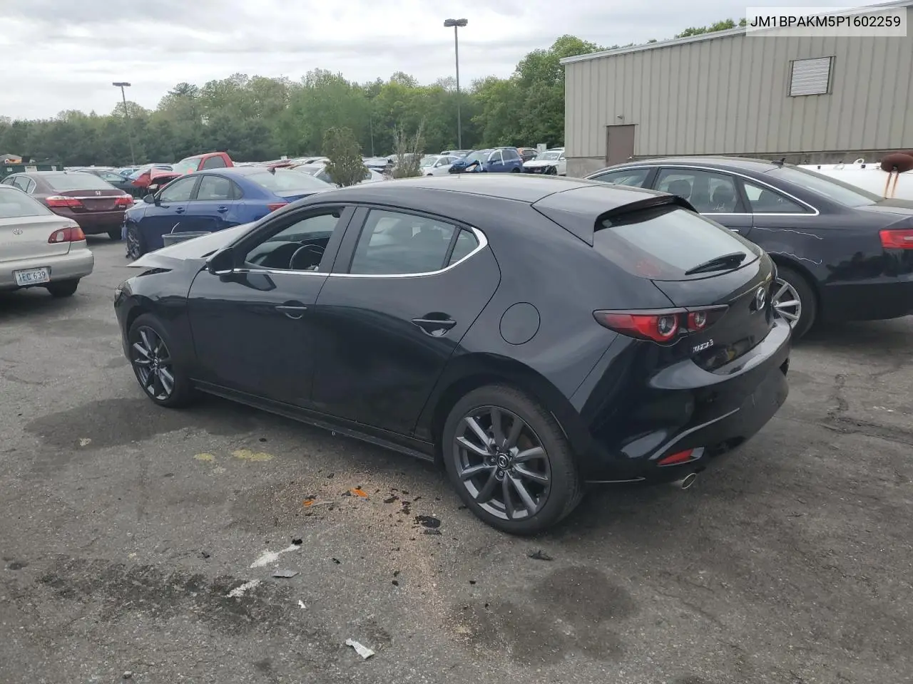 2023 Mazda 3 Select VIN: JM1BPAKM5P1602259 Lot: 56143355
