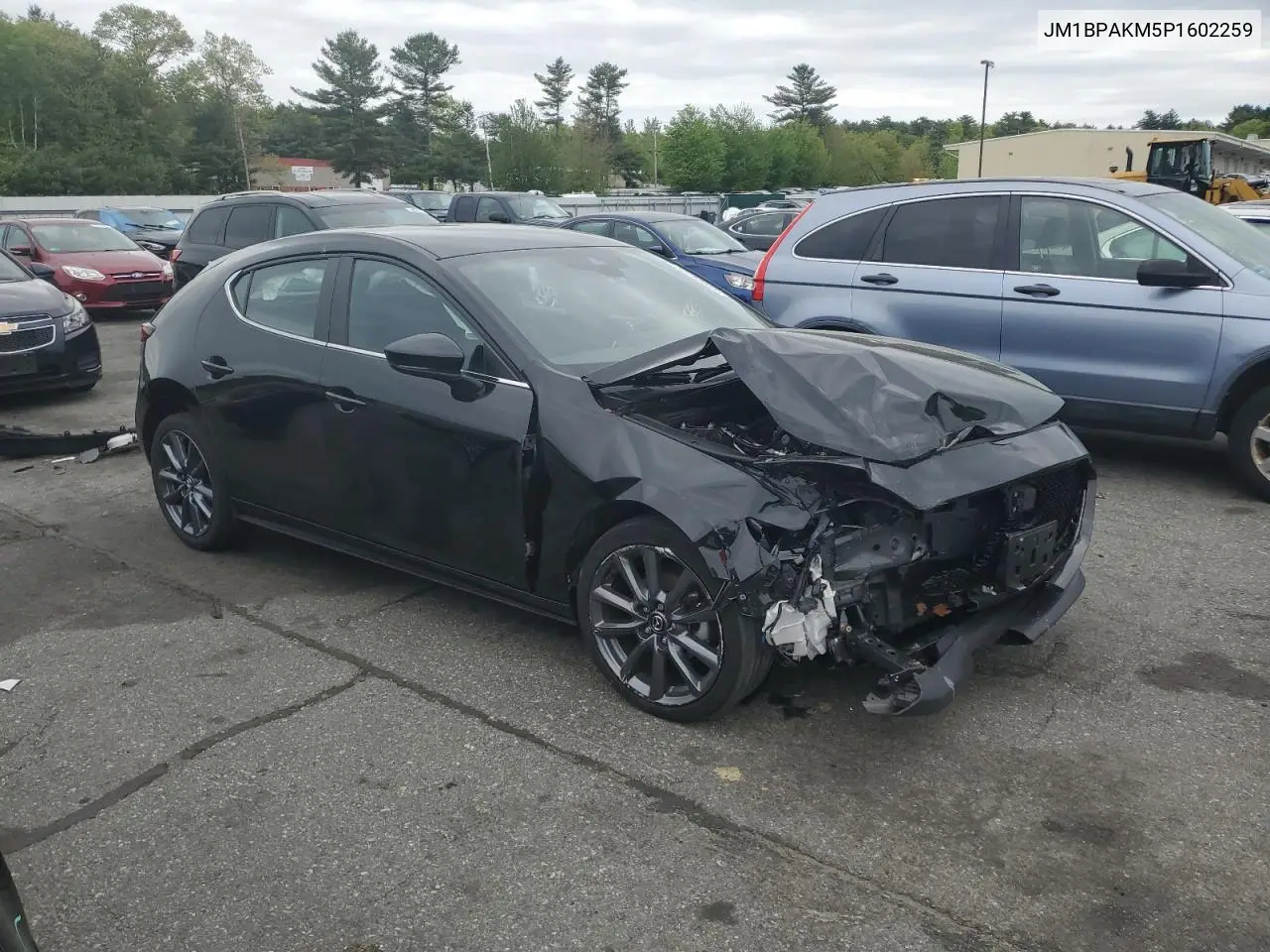 2023 Mazda 3 Select VIN: JM1BPAKM5P1602259 Lot: 56143355