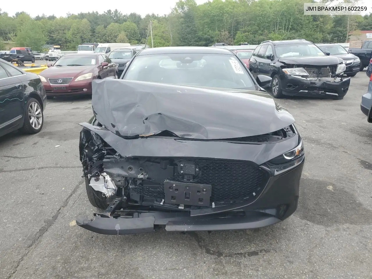 2023 Mazda 3 Select VIN: JM1BPAKM5P1602259 Lot: 56143355