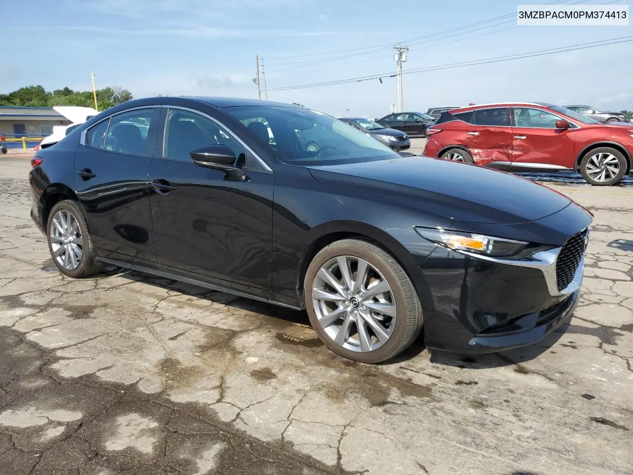2023 Mazda 3 Preferred VIN: 3MZBPACM0PM374413 Lot: 63022915
