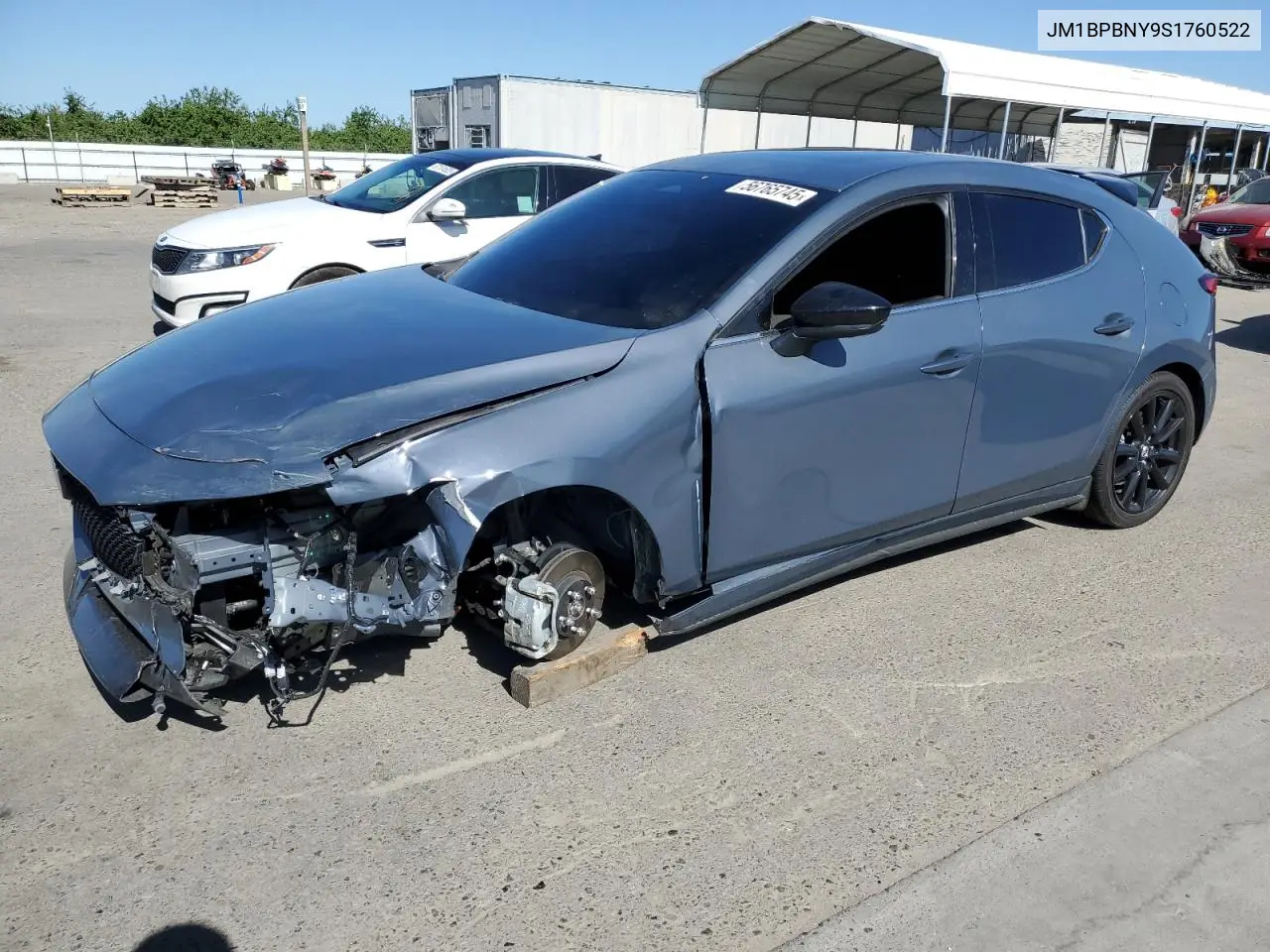 2025 Mazda 3 Premium Plus VIN: JM1BPBNY9S1760522 Lot: 56765745