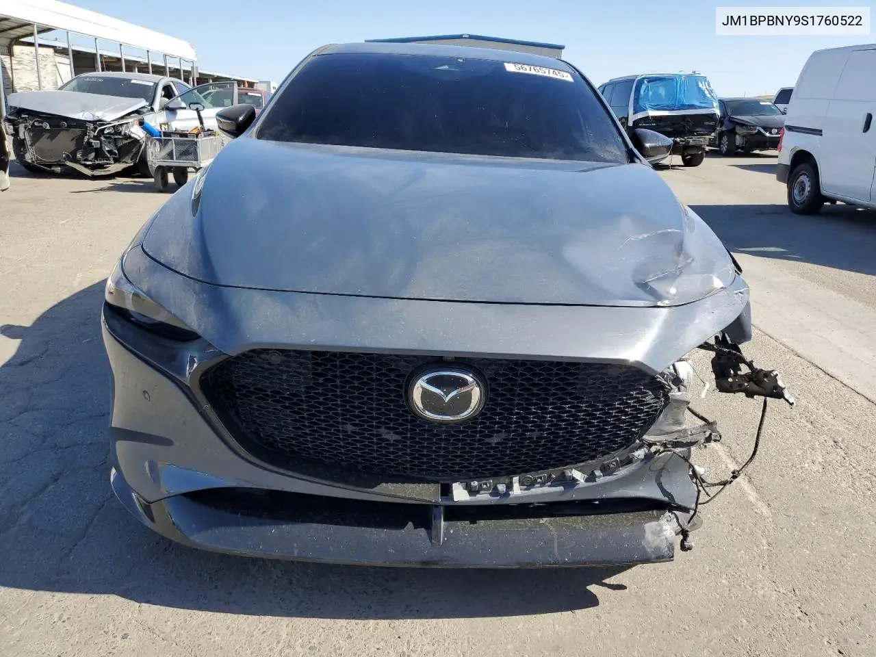 2025 Mazda 3 Premium Plus VIN: JM1BPBNY9S1760522 Lot: 56765745