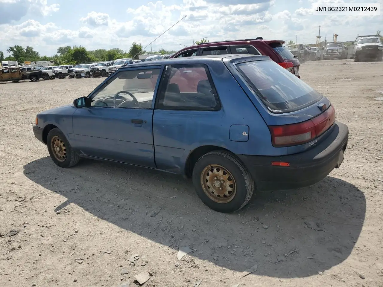 1991 Mazda 323 Base VIN: JM1BG2321M0212439 Lot: 56119505