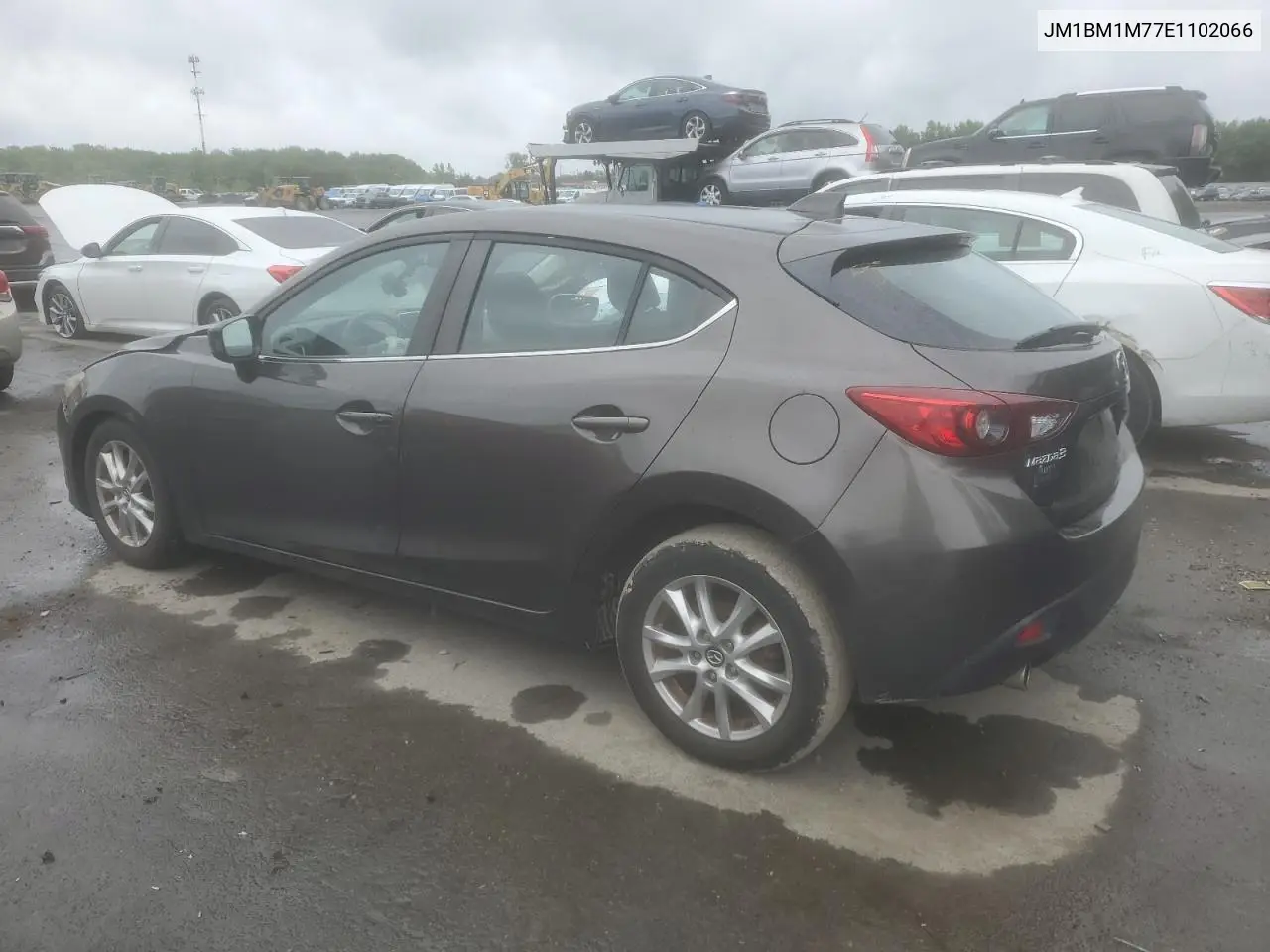 2014 Mazda 3 Grand Touring VIN: JM1BM1M77E1102066 Lot: 57972385