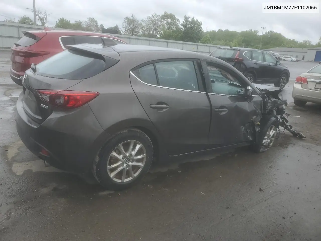 2014 Mazda 3 Grand Touring VIN: JM1BM1M77E1102066 Lot: 57972385