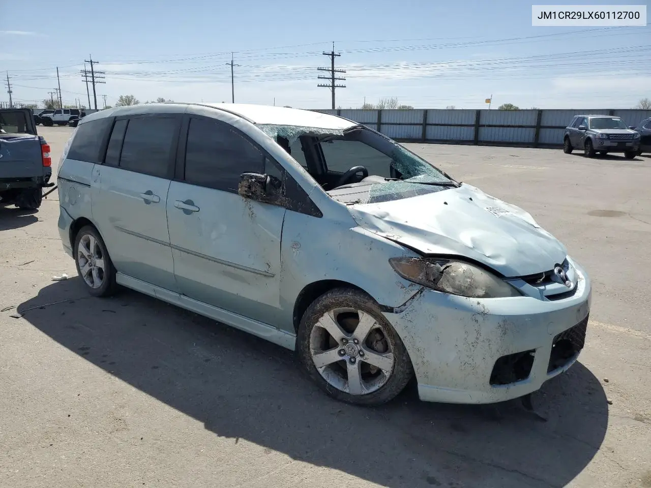 2006 Mazda 5 VIN: JM1CR29LX60112700 Lot: 51918955