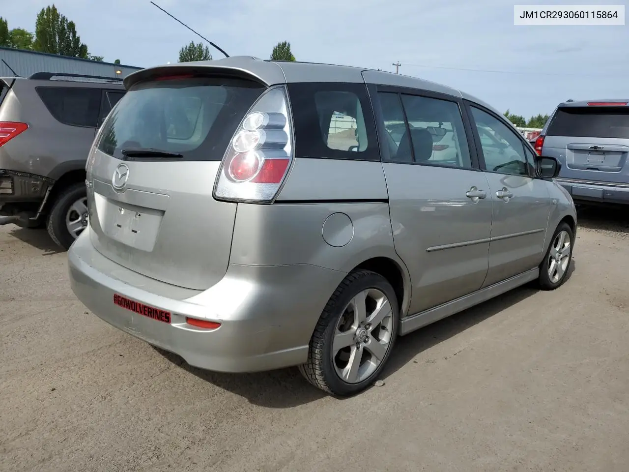 2006 Mazda 5 VIN: JM1CR293060115864 Lot: 60641285