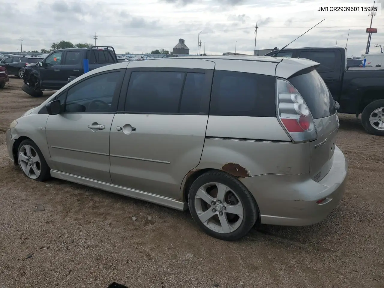 2006 Mazda 5 VIN: JM1CR293960115975 Lot: 61309535