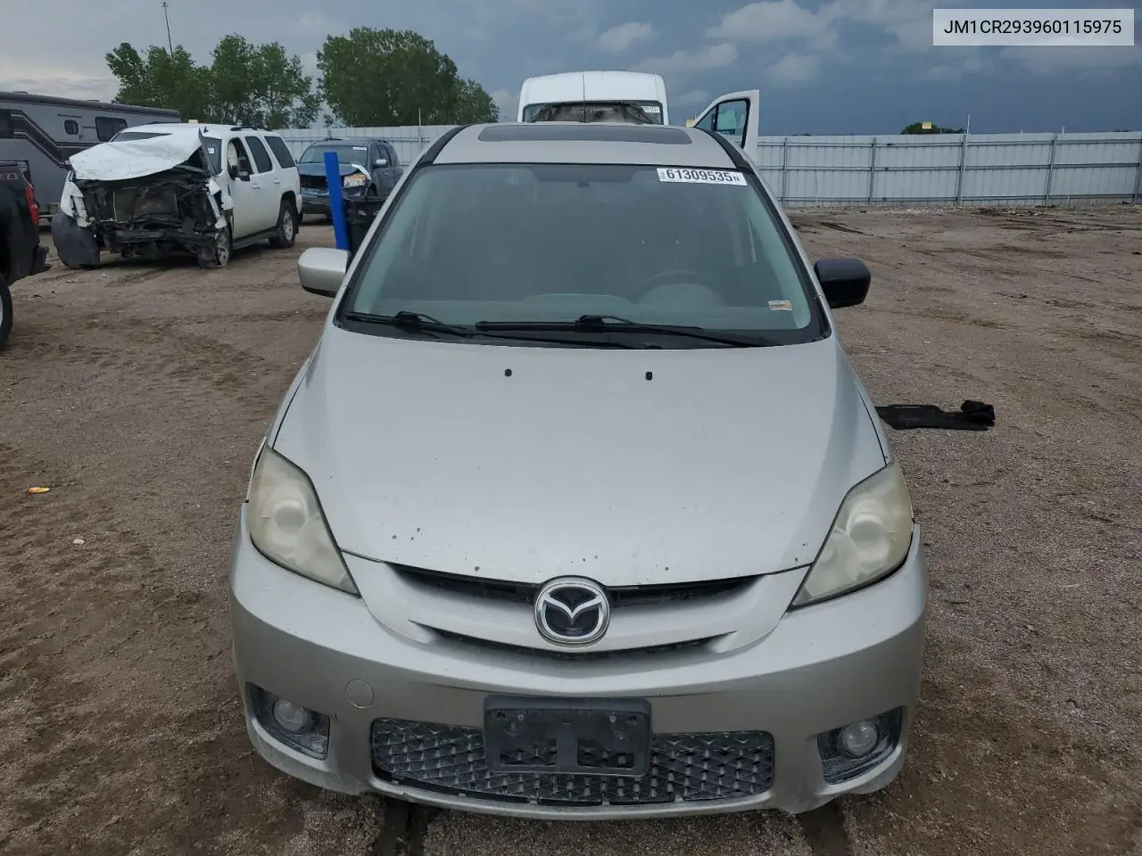 2006 Mazda 5 VIN: JM1CR293960115975 Lot: 61309535