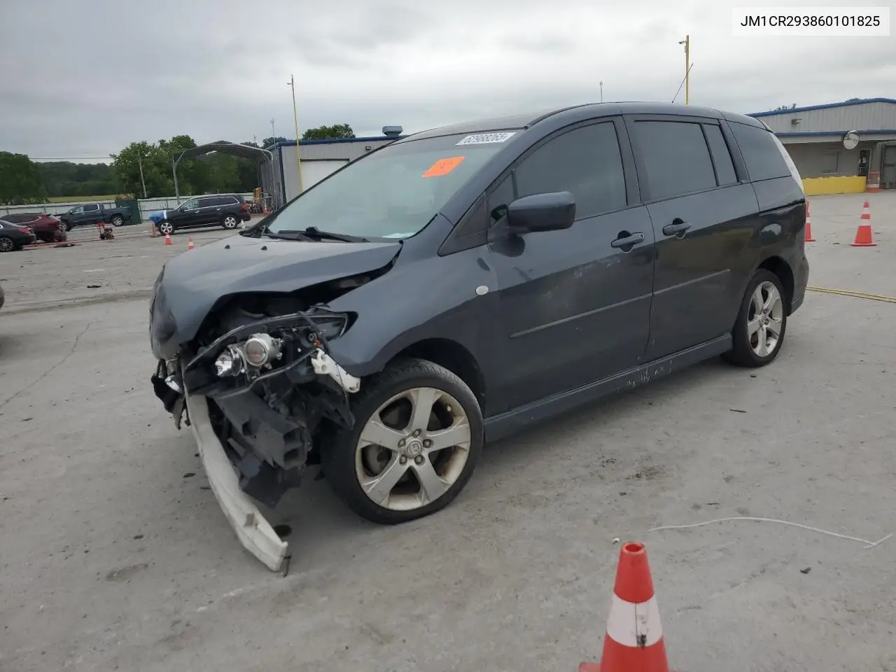 2006 Mazda 5 VIN: JM1CR293860101825 Lot: 62988265