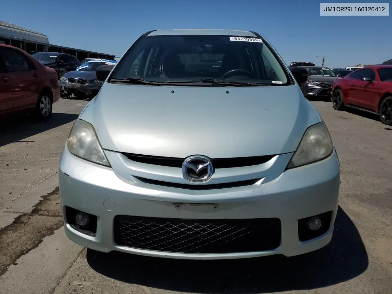 2006 Mazda 5 VIN: JM1CR29L160120412 Lot: 63710355