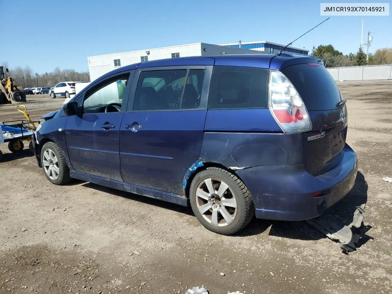 2007 Mazda 5 VIN: JM1CR193X70145921 Lot: 51325685