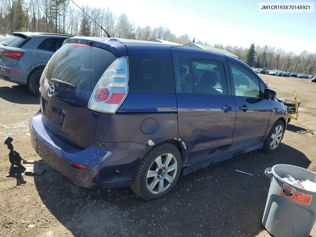 2007 Mazda 5 VIN: JM1CR193X70145921 Lot: 51325685