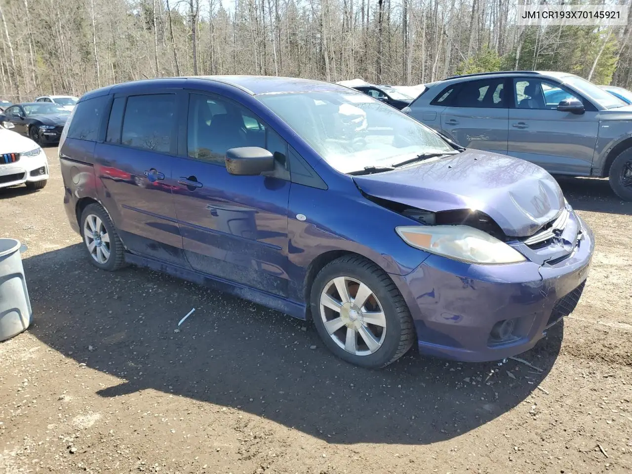 2007 Mazda 5 VIN: JM1CR193X70145921 Lot: 51325685