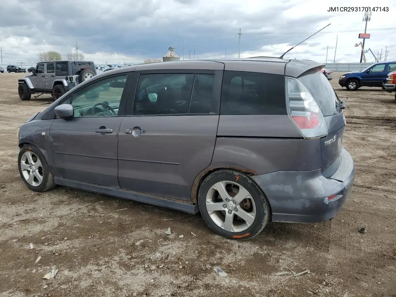 2007 Mazda 5 VIN: JM1CR293170147143 Lot: 55636135