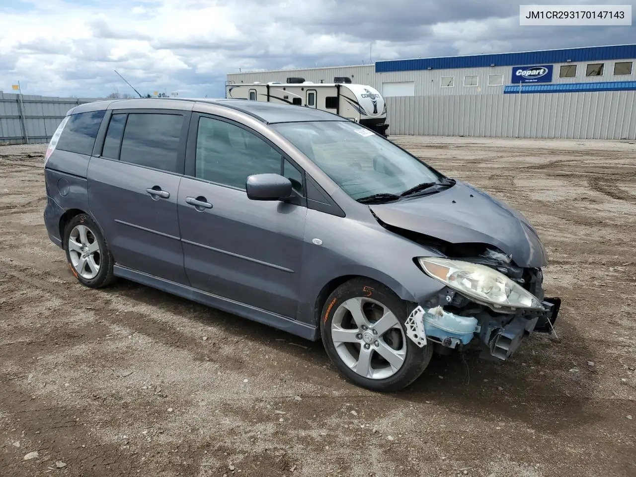 2007 Mazda 5 VIN: JM1CR293170147143 Lot: 55636135