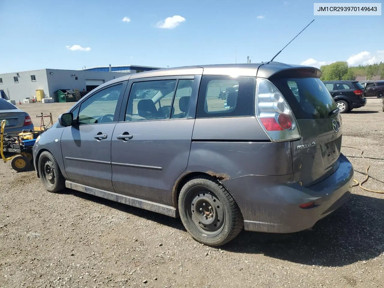 2007 Mazda 5 VIN: JM1CR293970149643 Lot: 57328055