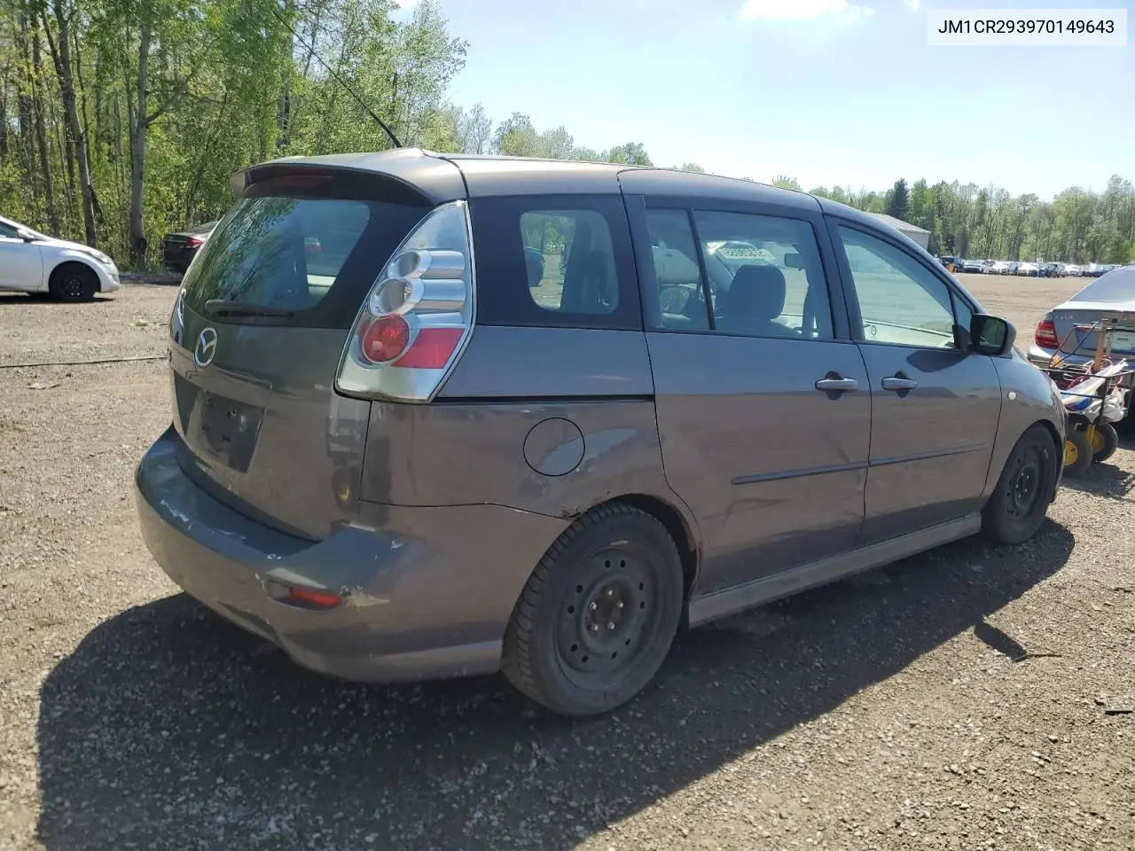 2007 Mazda 5 VIN: JM1CR293970149643 Lot: 57328055
