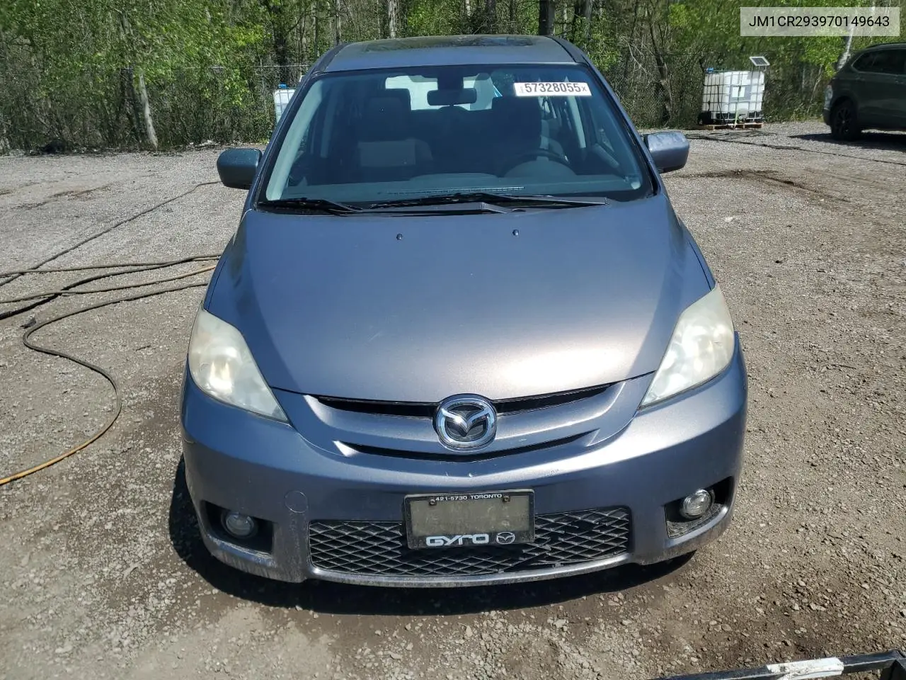 2007 Mazda 5 VIN: JM1CR293970149643 Lot: 57328055