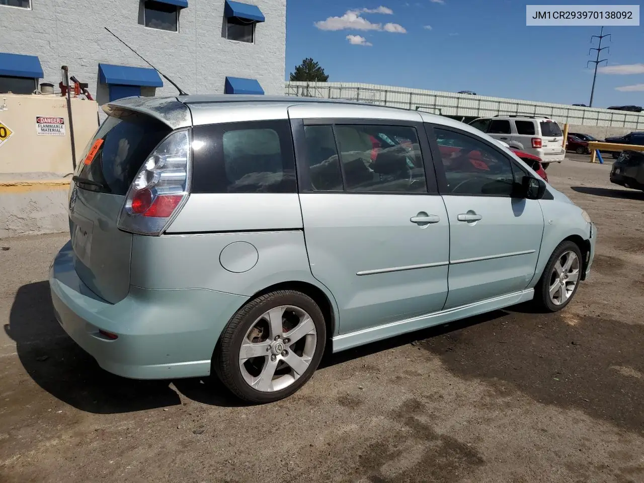 2007 Mazda 5 VIN: JM1CR293970138092 Lot: 59567245