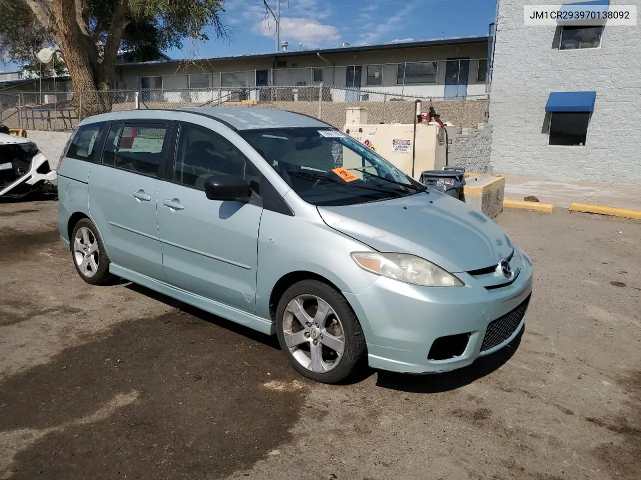 2007 Mazda 5 VIN: JM1CR293970138092 Lot: 59567245