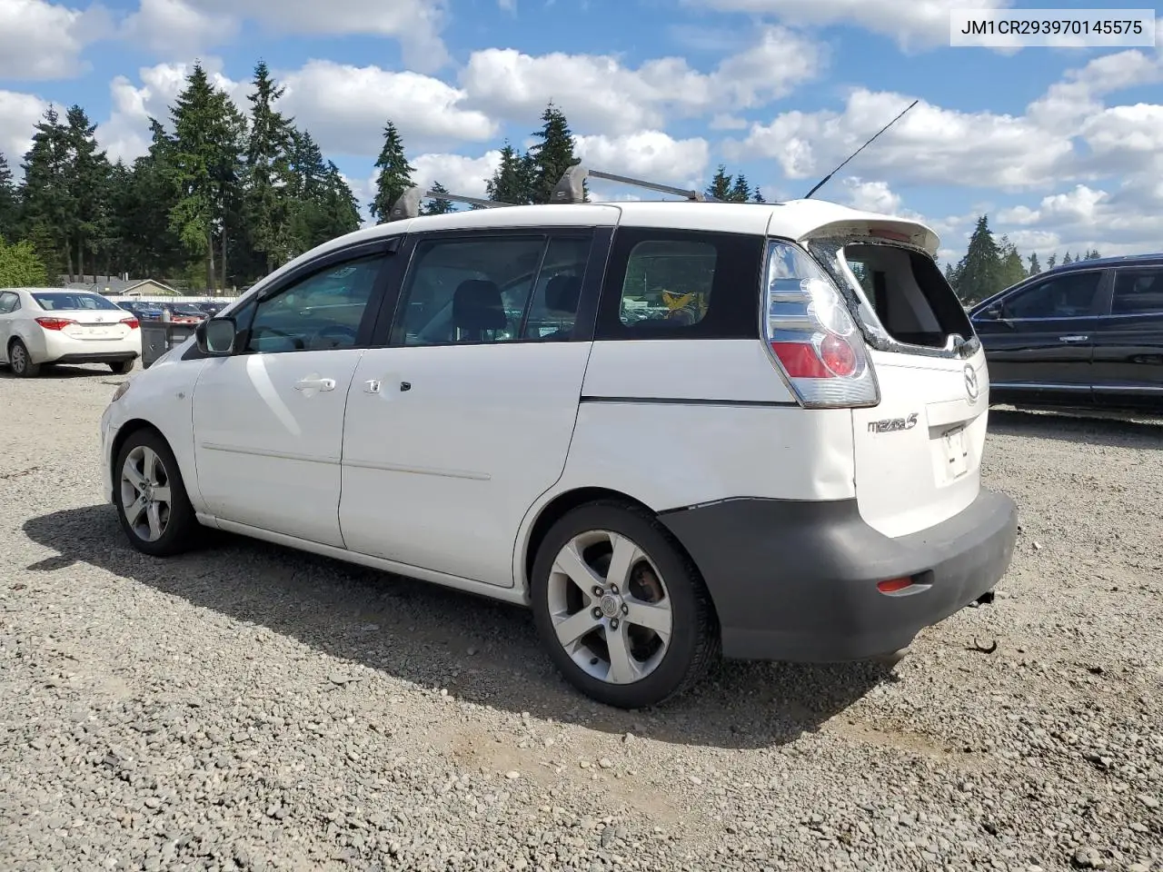 2007 Mazda 5 VIN: JM1CR293970145575 Lot: 62800145