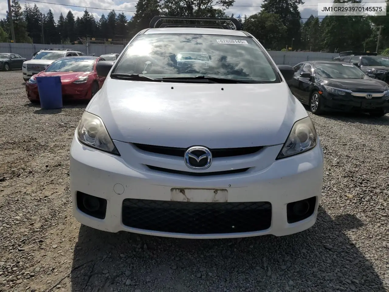 2007 Mazda 5 VIN: JM1CR293970145575 Lot: 62800145