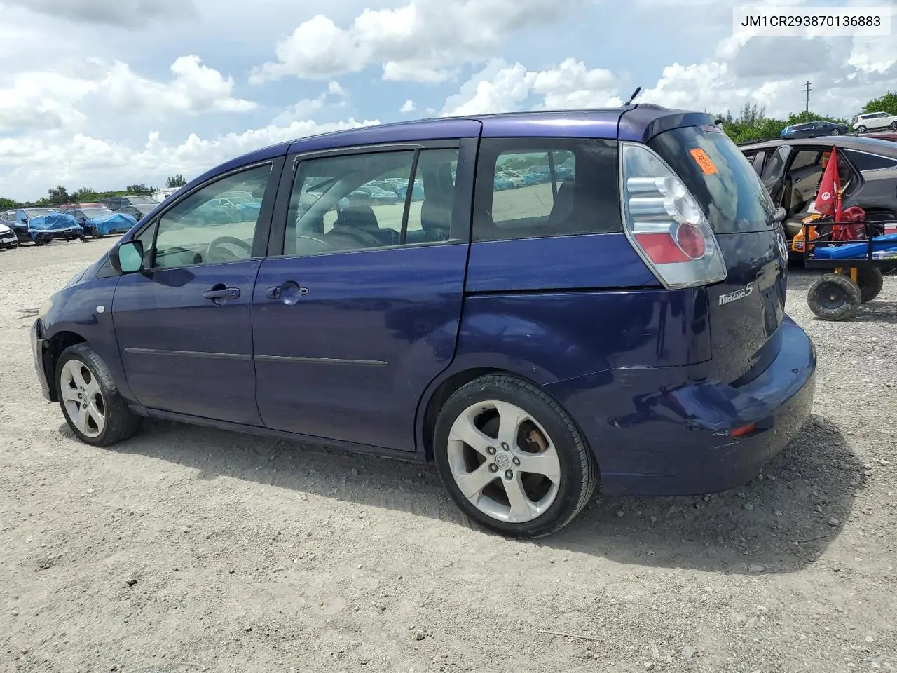 2007 Mazda 5 VIN: JM1CR293870136883 Lot: 63948565