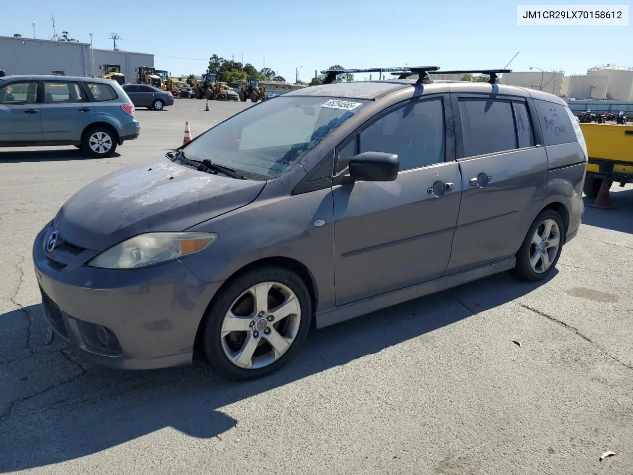 2007 Mazda 5 VIN: JM1CR29LX70158612 Lot: 65294565