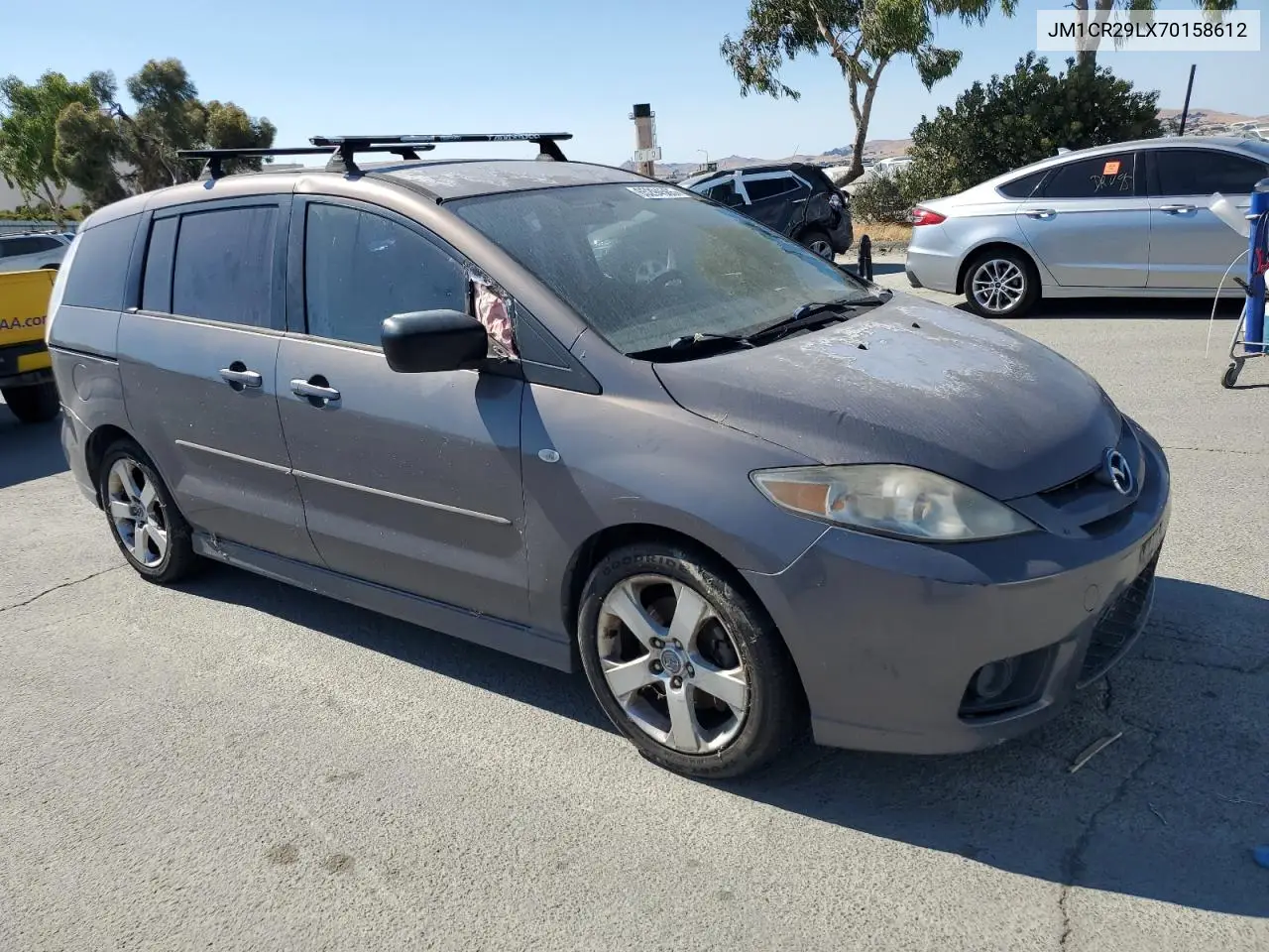 2007 Mazda 5 VIN: JM1CR29LX70158612 Lot: 65294565