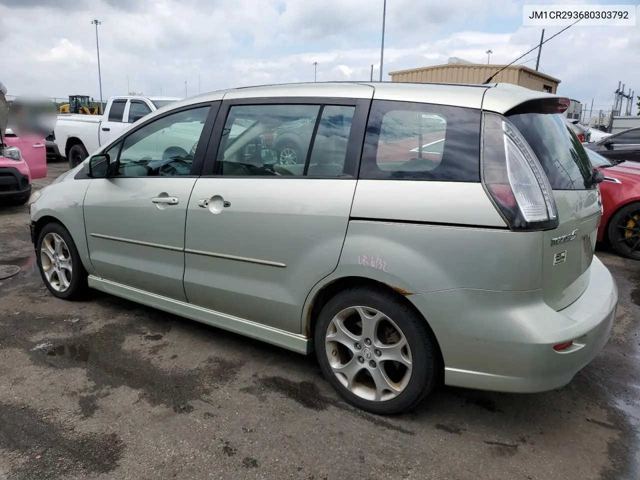 2008 Mazda 5 VIN: JM1CR293680303792 Lot: 55477755