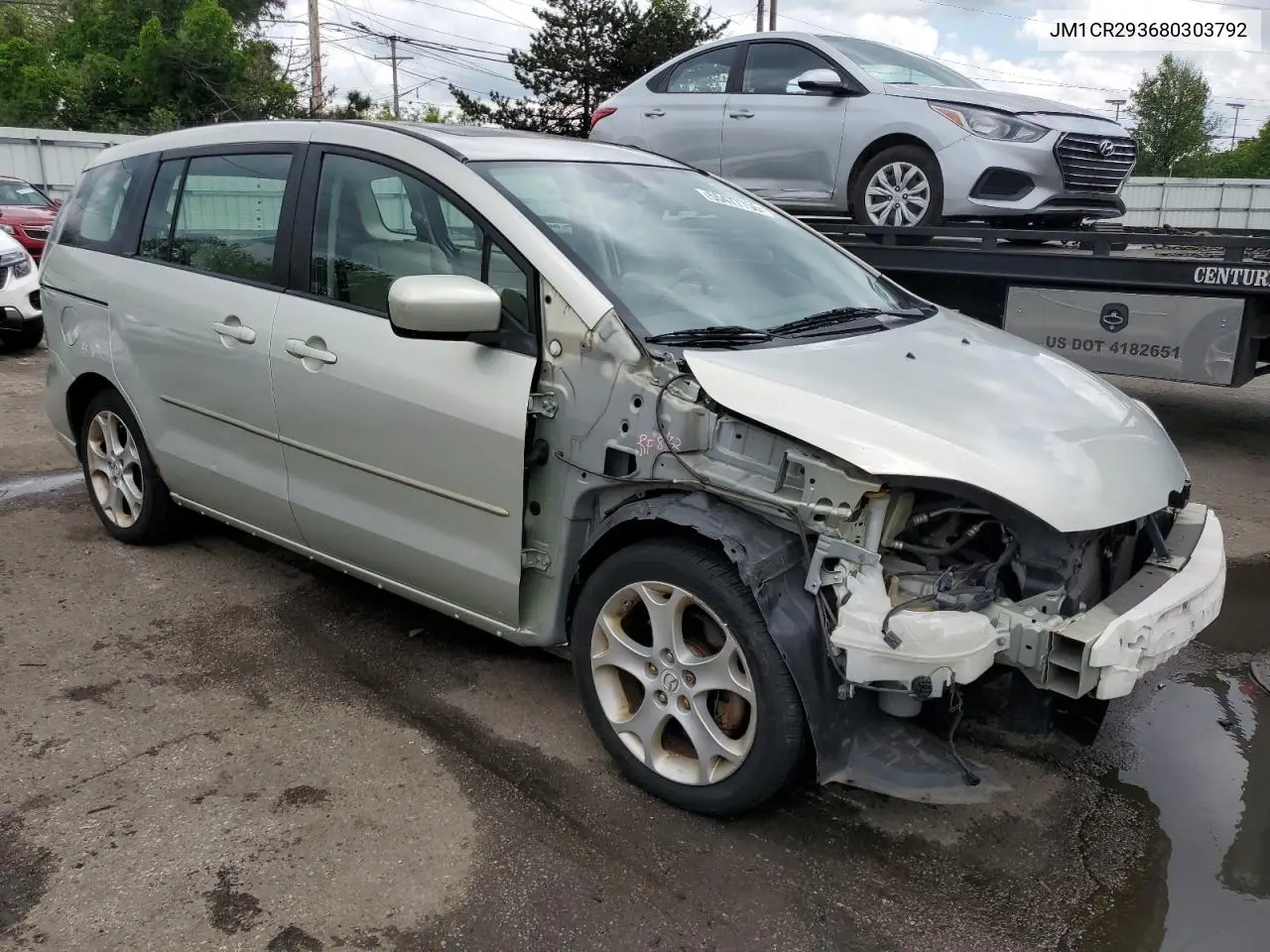 2008 Mazda 5 VIN: JM1CR293680303792 Lot: 55477755