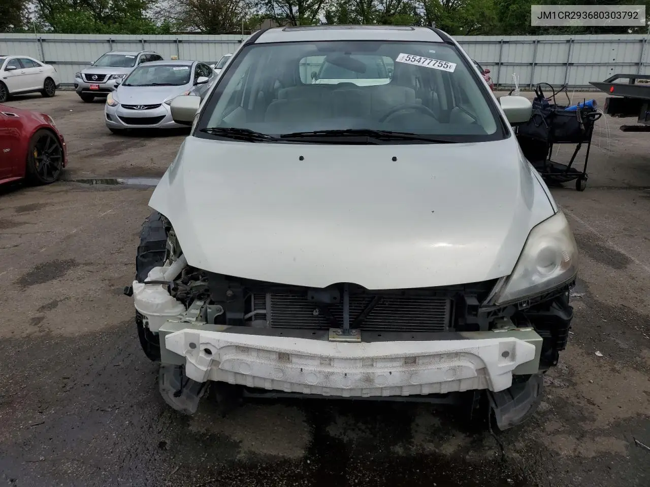 2008 Mazda 5 VIN: JM1CR293680303792 Lot: 55477755