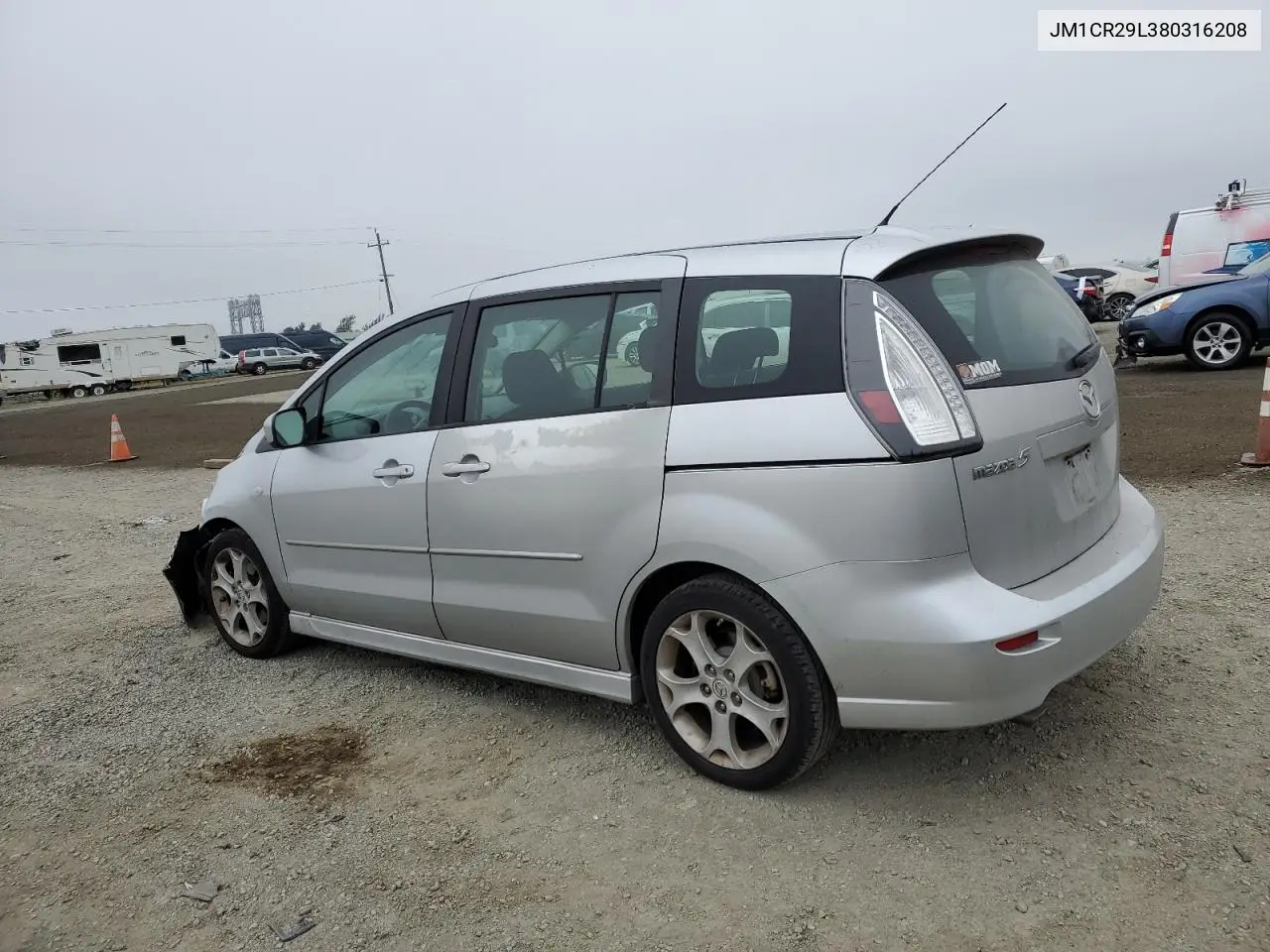 2008 Mazda 5 VIN: JM1CR29L380316208 Lot: 56393195