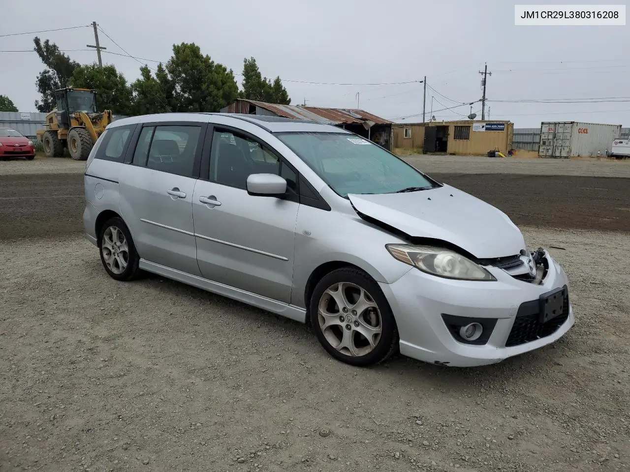 2008 Mazda 5 VIN: JM1CR29L380316208 Lot: 56393195