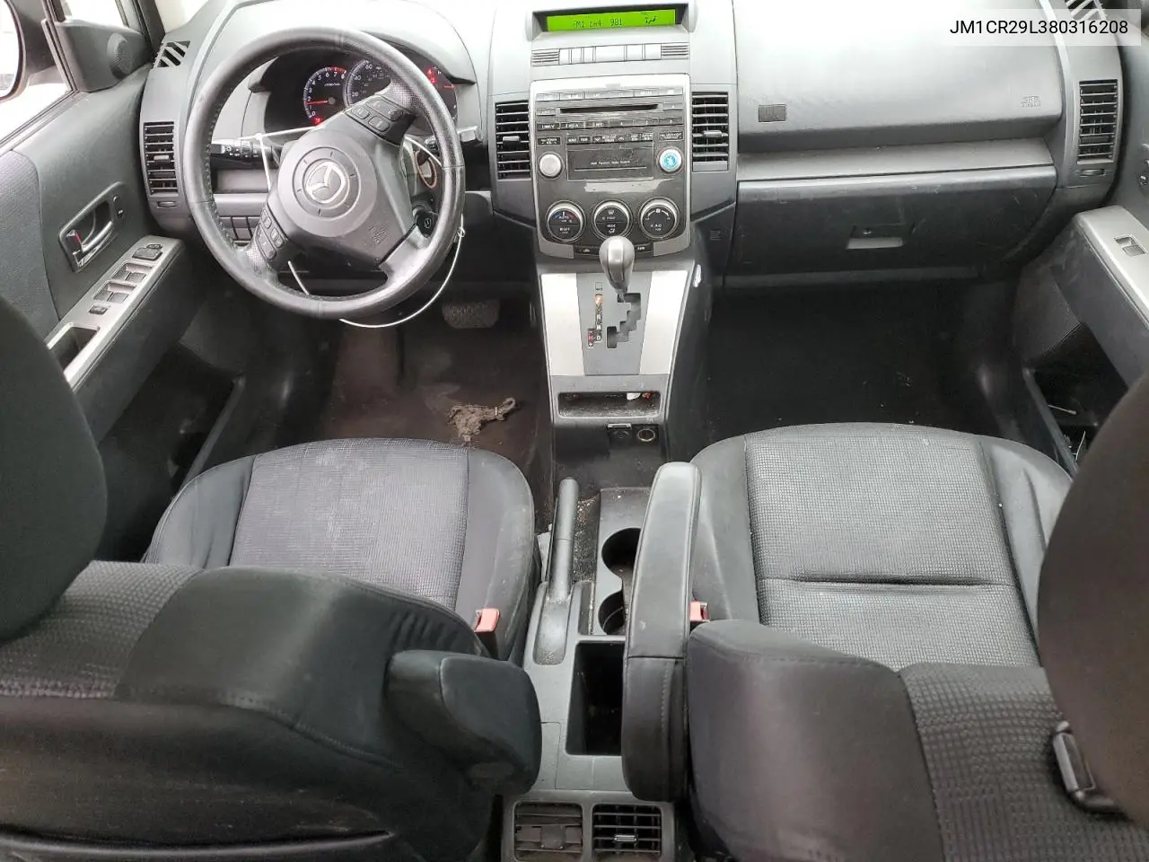 2008 Mazda 5 VIN: JM1CR29L380316208 Lot: 56393195