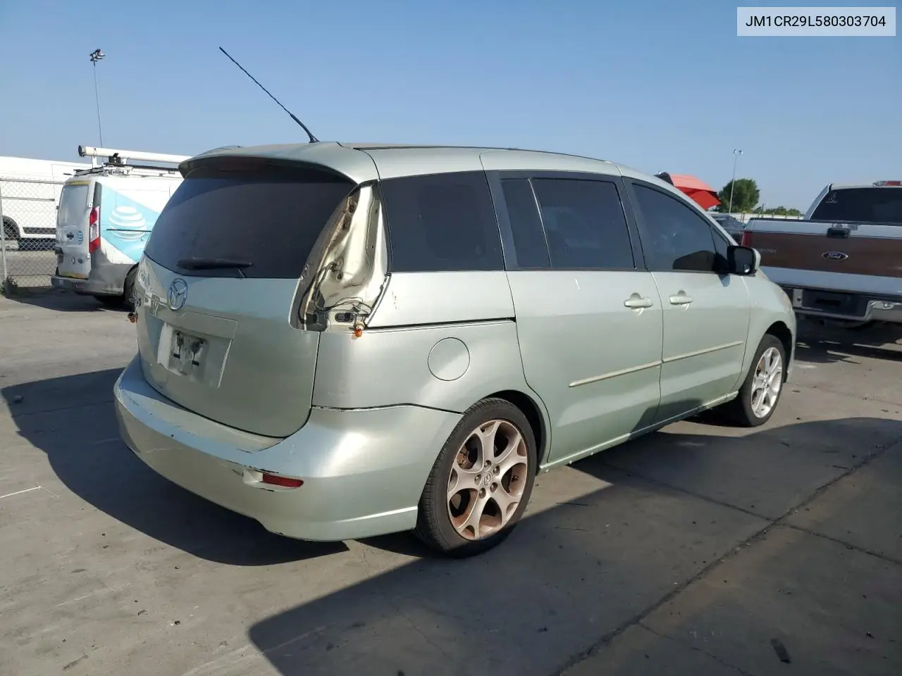 2008 Mazda 5 VIN: JM1CR29L580303704 Lot: 59441585