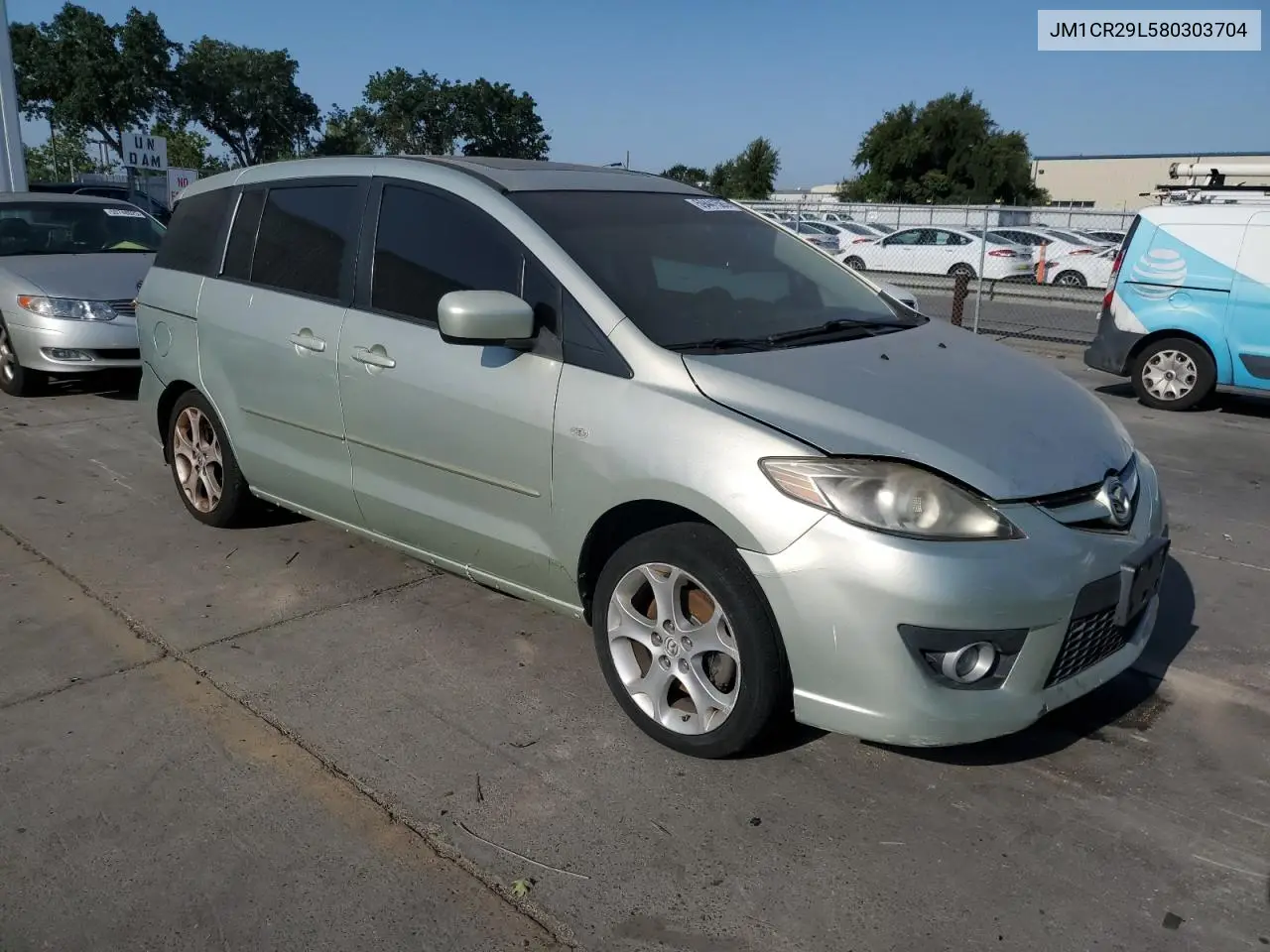 2008 Mazda 5 VIN: JM1CR29L580303704 Lot: 59441585
