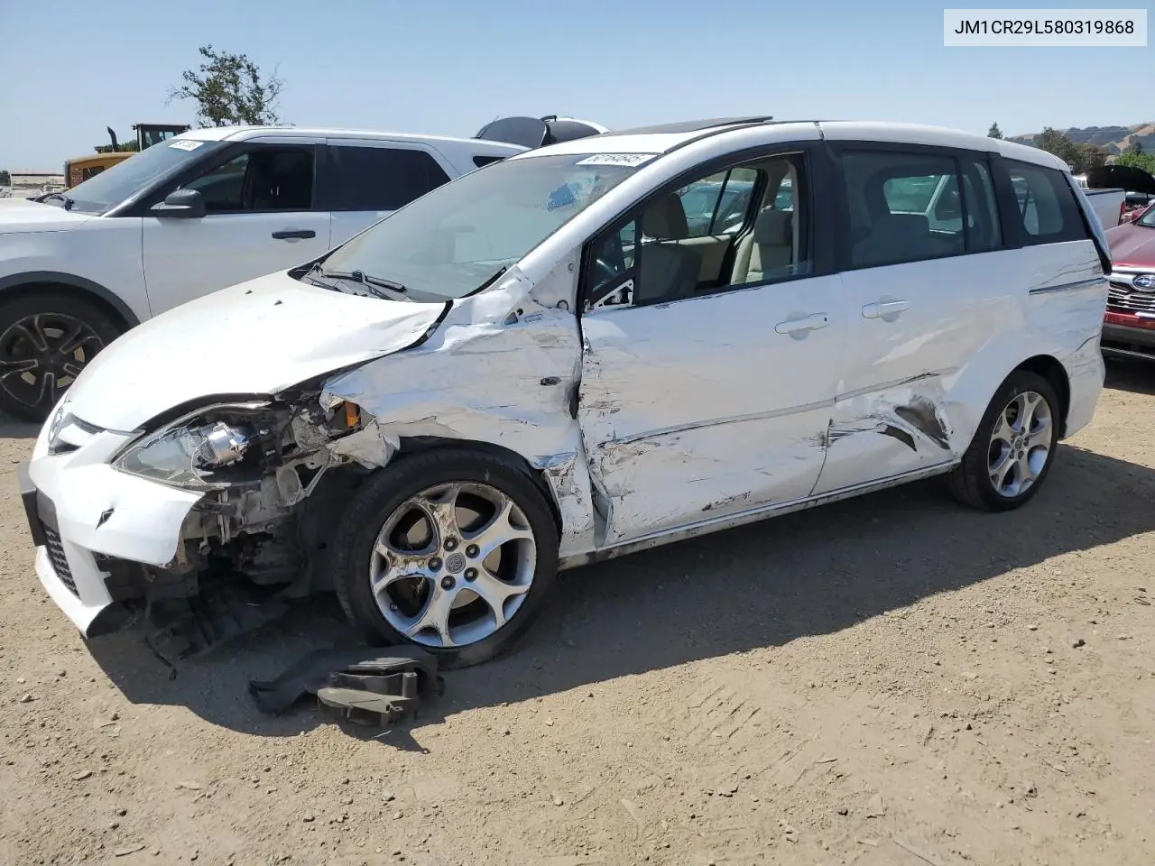 2008 Mazda 5 VIN: JM1CR29L580319868 Lot: 60164645