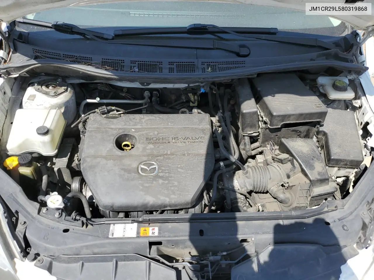 2008 Mazda 5 VIN: JM1CR29L580319868 Lot: 60164645