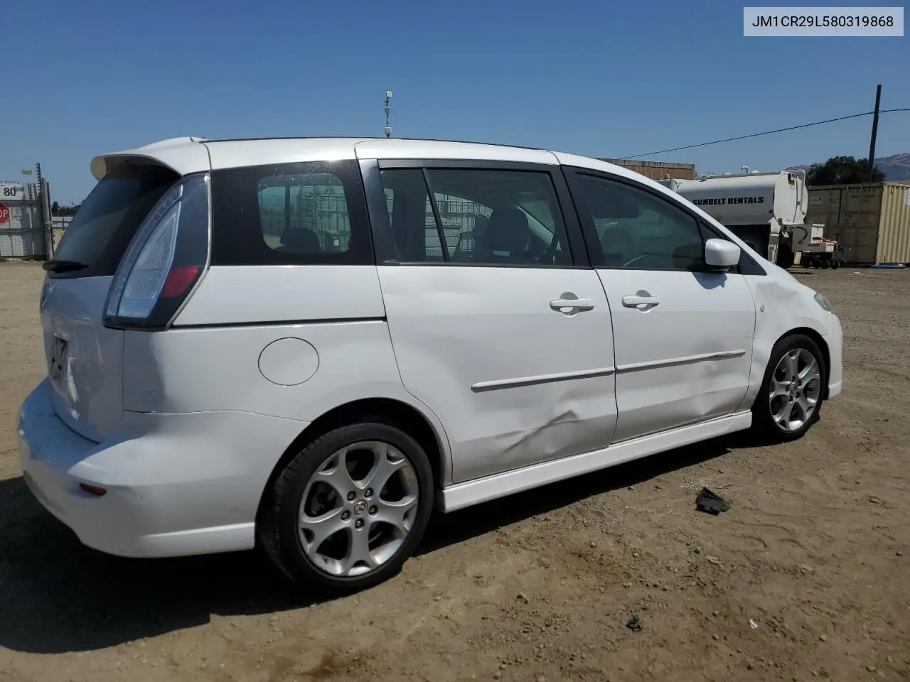2008 Mazda 5 VIN: JM1CR29L580319868 Lot: 60164645