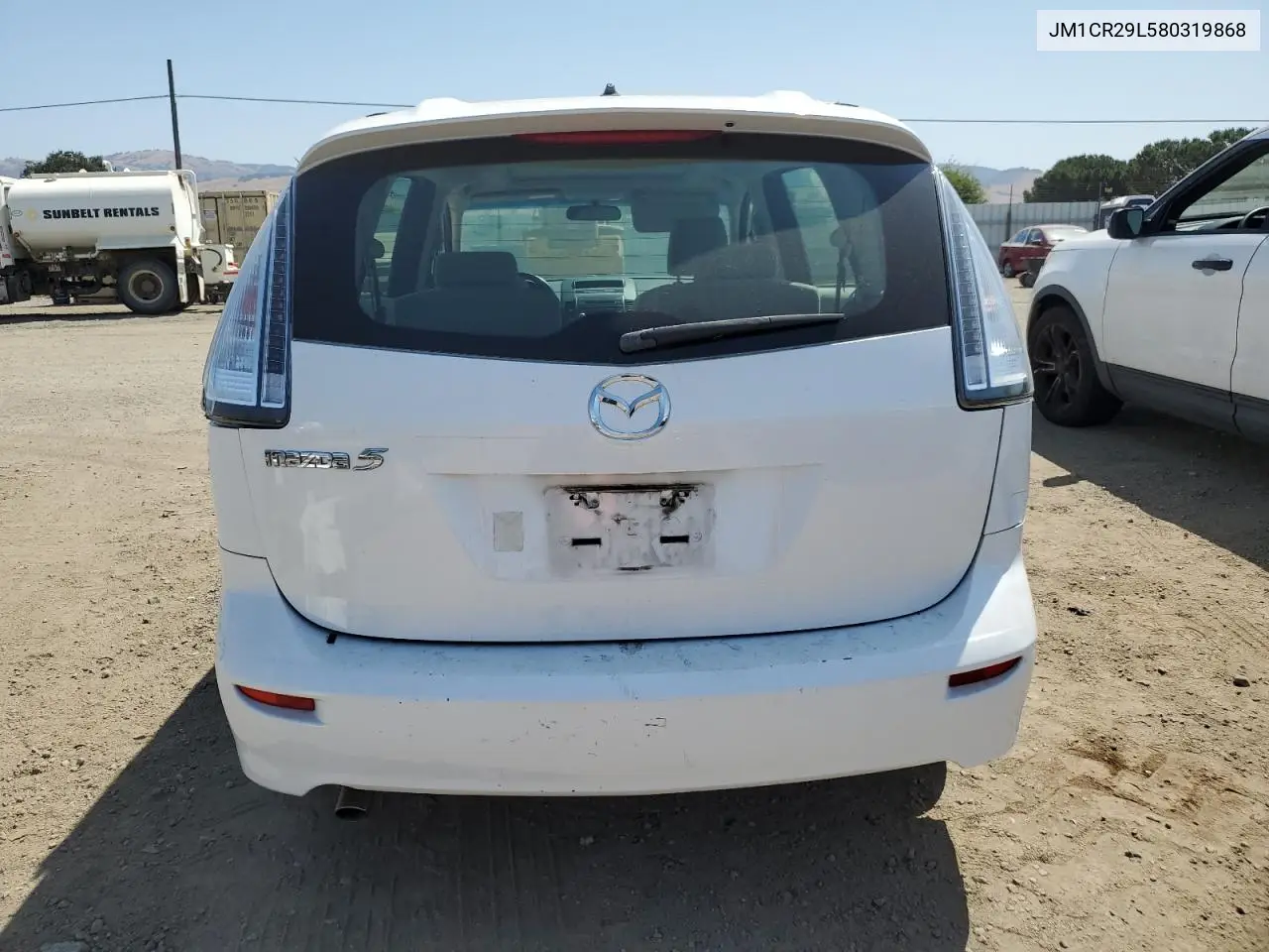2008 Mazda 5 VIN: JM1CR29L580319868 Lot: 60164645
