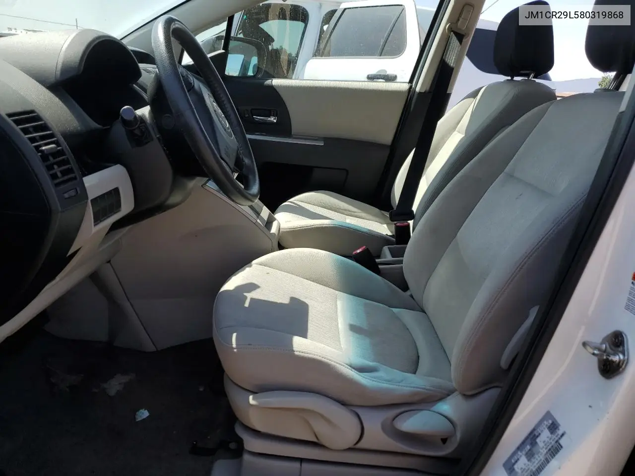 2008 Mazda 5 VIN: JM1CR29L580319868 Lot: 60164645