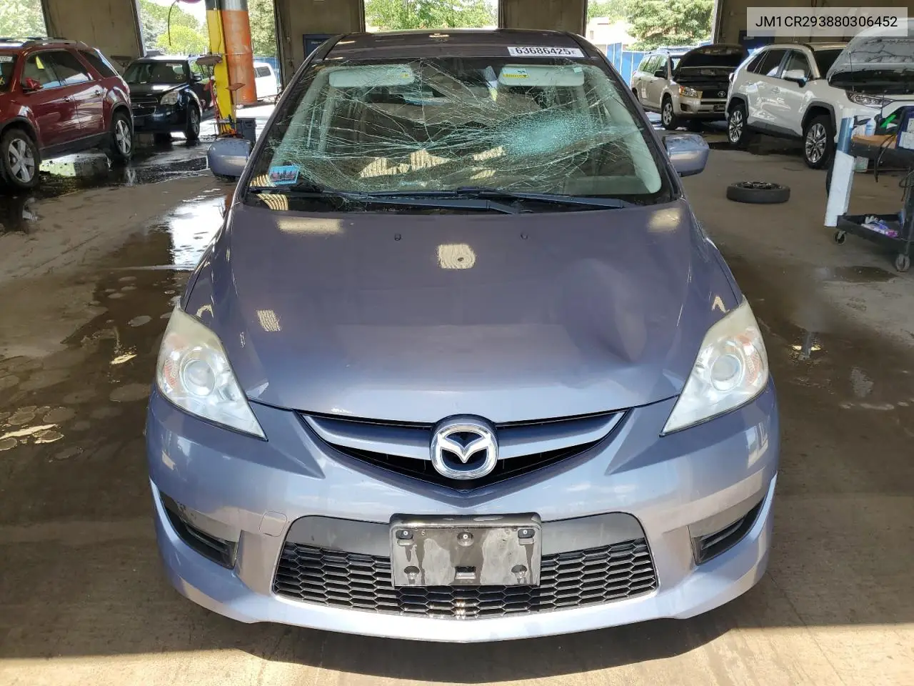 2008 Mazda 5 VIN: JM1CR293880306452 Lot: 63686425